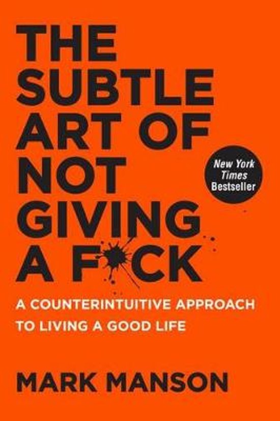 cover The Subtle Art of Not Giving a F*ck