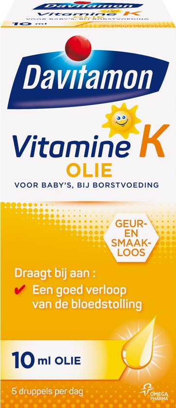 Davitamon Vitamine K Olie Vitamine Kinderen 10 Ml