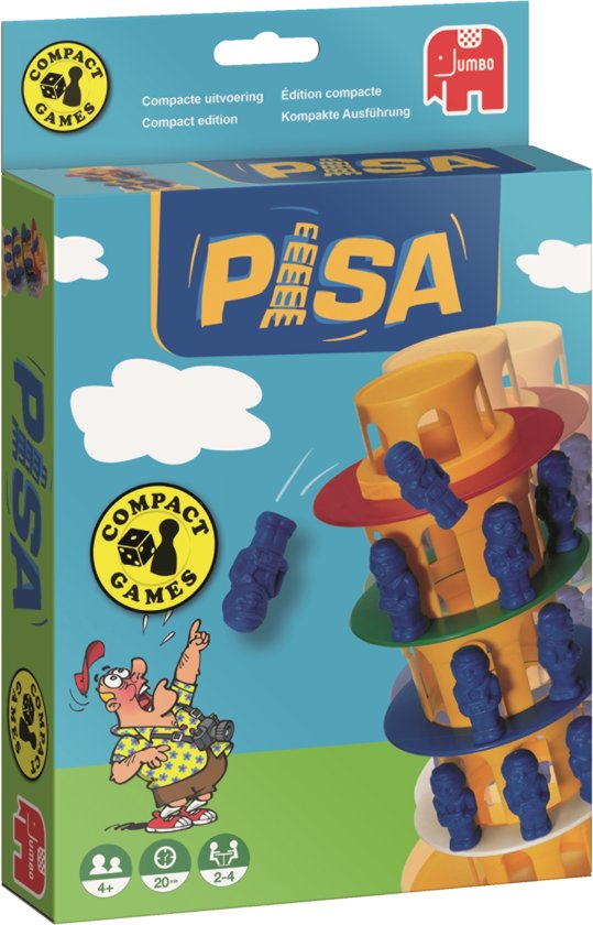 Thumbnail van een extra afbeelding van het spel Toren Van Pisa - Reisspel