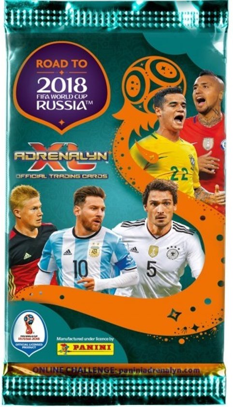 Thumbnail van een extra afbeelding van het spel Adrenalyn XL Road to World Cup 2018 Booster