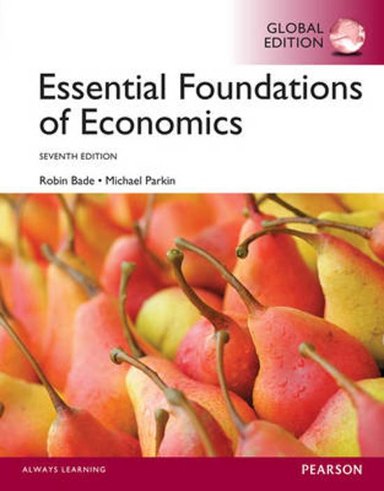 Essential Foundations of Economics, Global Edition