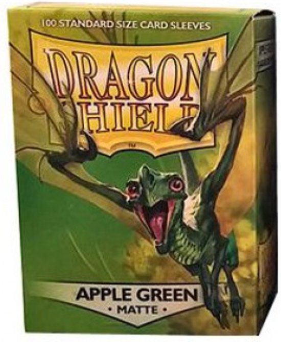 Afbeelding van het spel Dragon Shield Standard Sleeves - Matte Apple Green (100 Sleeves)