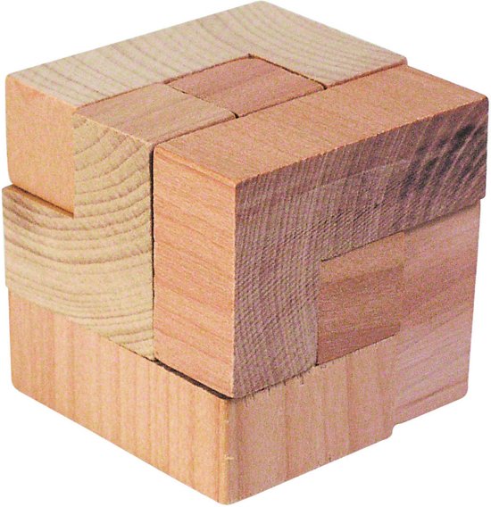 Afbeelding van het spel Goki De toverkubus: iq puzzel hout
