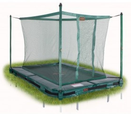 Avyna PRO-LINE InGround trampoline 213 (275x190) Groen