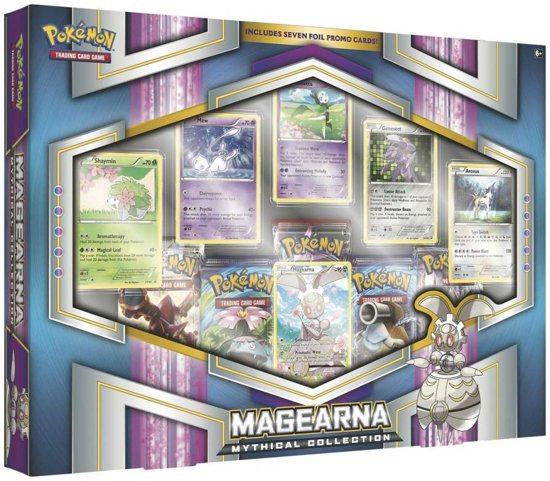 Afbeelding van het spel Pokémon TCG Volcanion of  Magearna Mythical Box