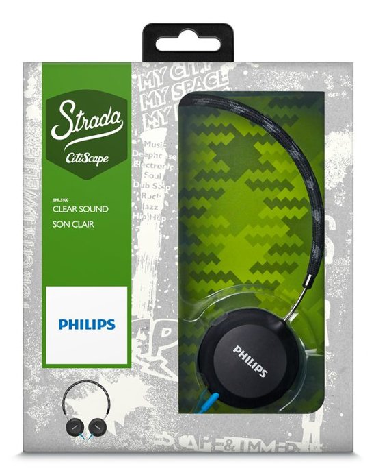 Philips SHL5100BK/00 CitiScape Strada Koptelefoon