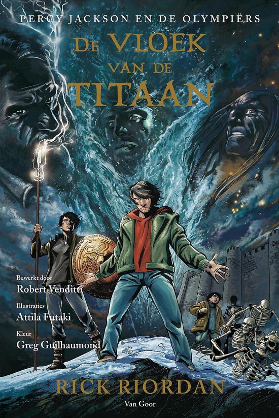 Percy Jackson en de OlympiÃ«rs 3 - De vloek van de Titaan graphic novel