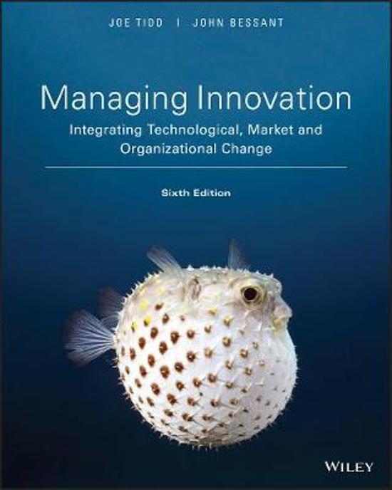 GEO3-2221 Innovation Strategies for Firms and Entrepreneurs (ISFE) Summary