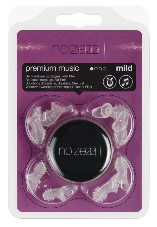 Noizezz Premium Music oordoppen (mild)