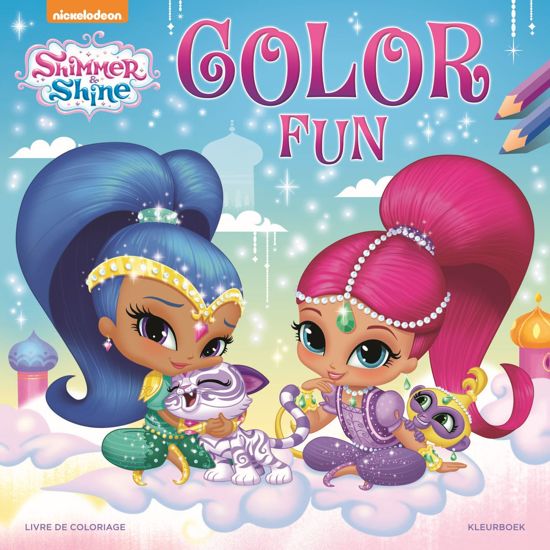 Afbeelding van het spel Shimmer and shine color fun