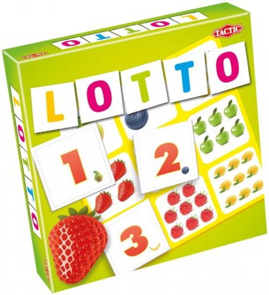 Afbeelding van het spel Fruits & Numbers Lotto - Kinderspel