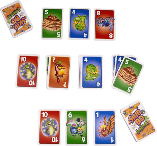 Thumbnail van een extra afbeelding van het spel Skip Bo Junior - Kaartspel