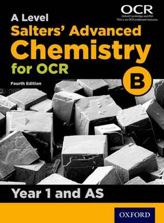 OCR A Level Salters\' Advanced Chemistry Year 1 and AS Student Book (OCR B)