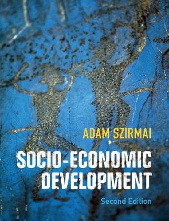 Socio-Economic development - Adam Szirmai