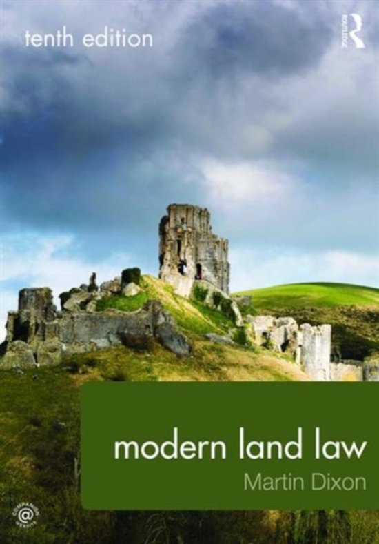 Land Law - Mortgages Book Chapter