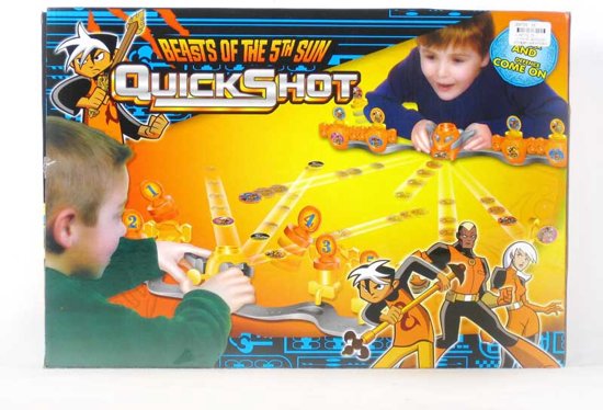 Afbeelding van het spel Saturdays Shoot game - Quickshot - Beasts of the 5th sun
