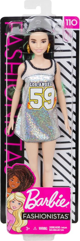 Barbie Fashionistas Pop - Silver Jersey