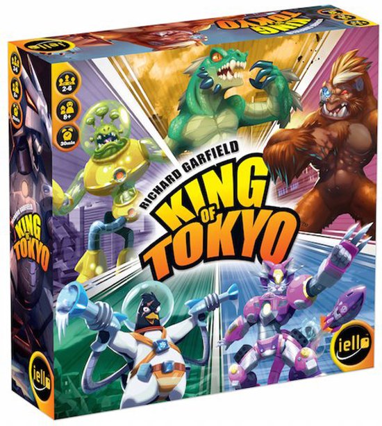 Afbeelding van het spel King of Tokyo 2016 editie - Bordspel