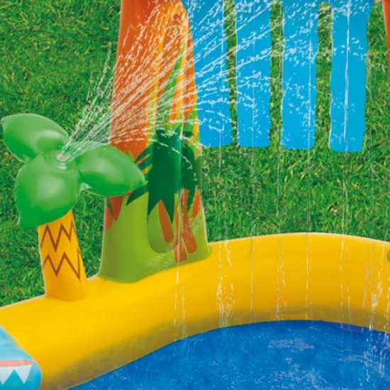 Opblaasbaar Kinderzwembad en Dinosaurus Speelplek | Baby | Peuter | Opblaasbare Kinder Zwembad