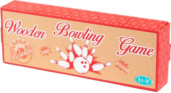 Thumbnail van een extra afbeelding van het spel Mini Bowling Kegelspel