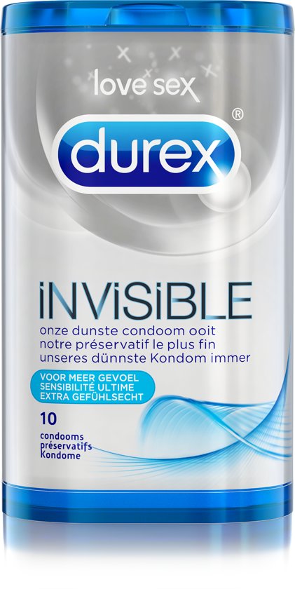 Durex Invisible Extra Sensitive - 10 stuks