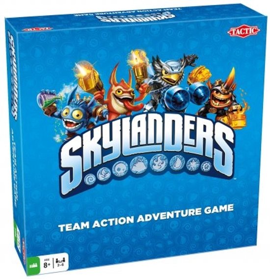 Afbeelding van het spel Skylanders board game  - Gezelschapsspel