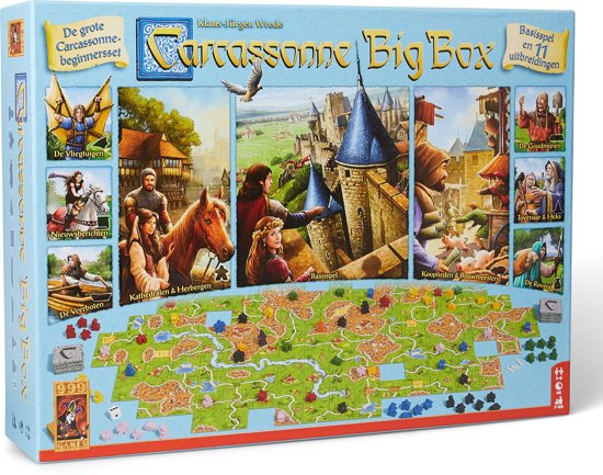 Afbeelding van het spel Carcassonne Big Box 3 Bordspel