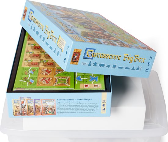 Thumbnail van een extra afbeelding van het spel Carcassonne Big Box 3 Bordspel