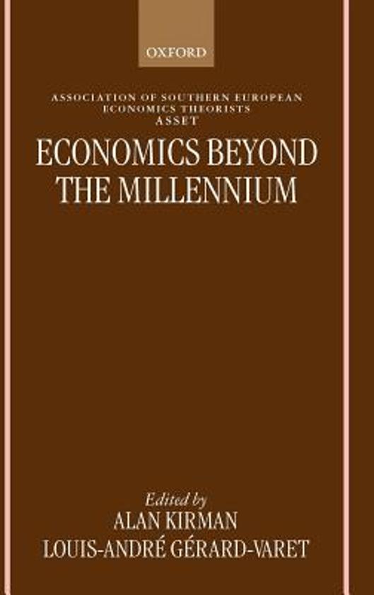 Economics Beyond the Millennium