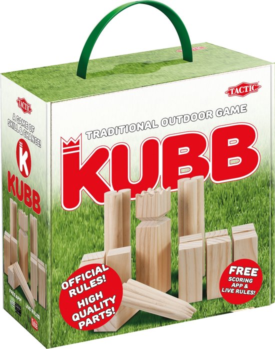 Afbeelding van het spel Tactic Houten Werpspel Kubb In Cardboard Box