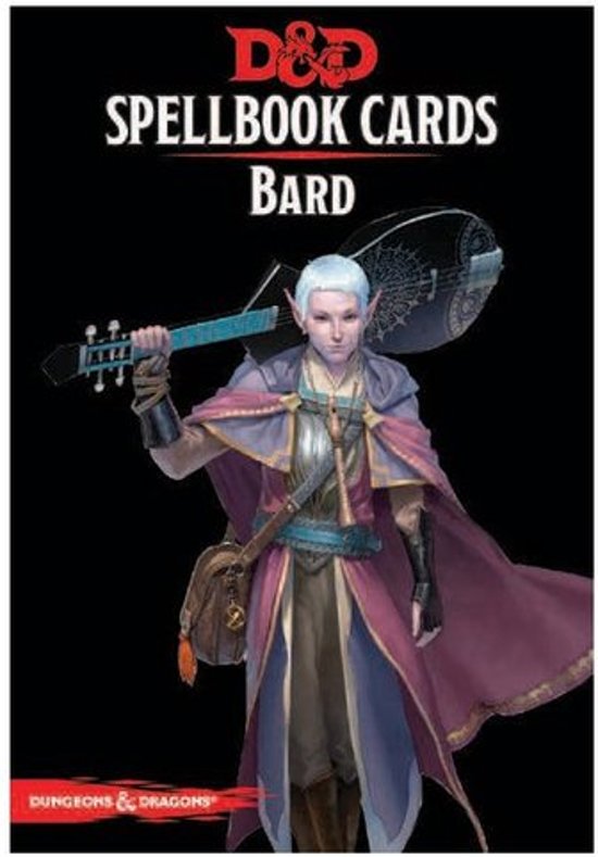 Afbeelding van het spel D&D Spellbook Cards: Bard (128 Cards)