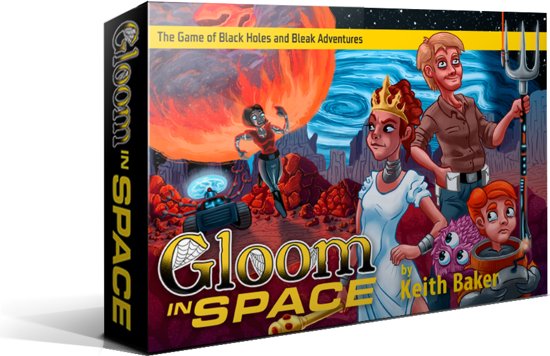 Afbeelding van het spel Gloom in Space Kaartspel
