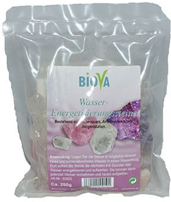 Foto van biova water stimulerende edelstenen - 250 gram