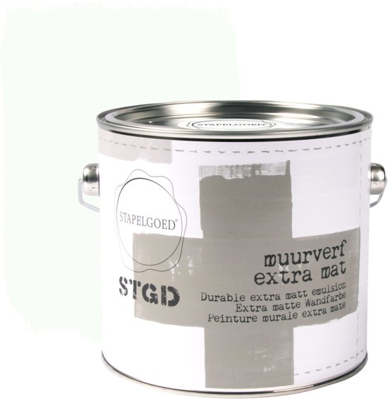 Stapelgoed - Muurverf extra mat - Paper - Wit - 2,5L
