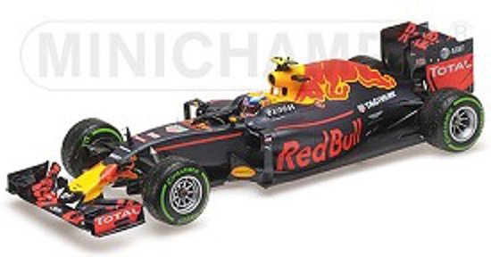 Red Bull Racing 2016 TAG Heuer RB12 Max Verstappen 3e plaats Braziliaanse GP 2016 Schaal 1:18 Minichamps Oplage 750 stuks