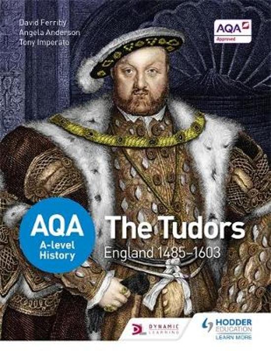 AQA A level History Notes - The Tudor Dynasty: Elizabeth I