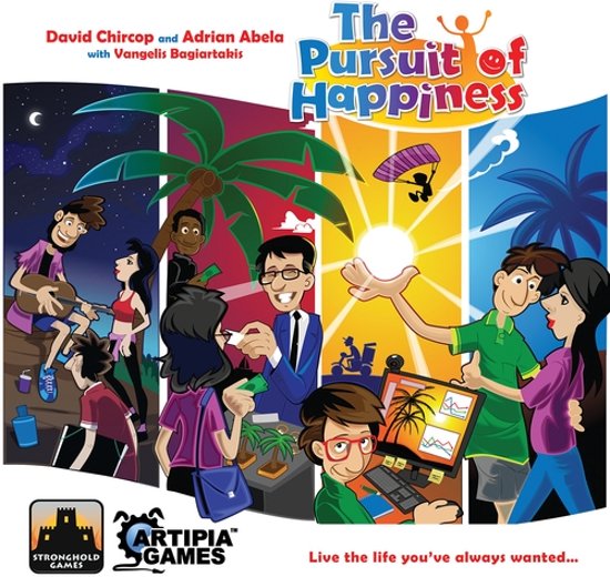 Afbeelding van het spel The Pursuit of Happiness Board Game