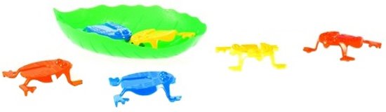 Thumbnail van een extra afbeelding van het spel Toi-toys Jumping Frogs Kikkerspel 7- Delig