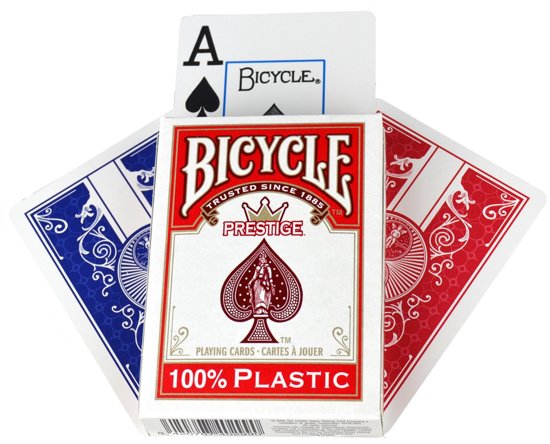 Afbeelding van het spel Bicycle Prestige 100% plastic