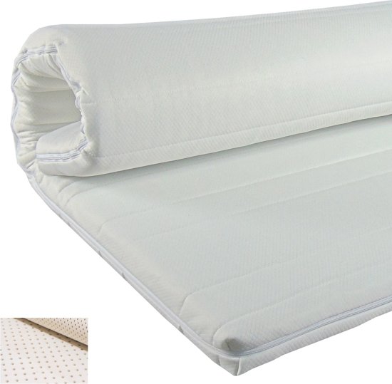 Slaaploods Topmatras Comfort - Latex - Dikte: 6 cm
