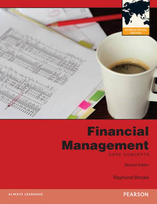 Samenvatting Financial Management