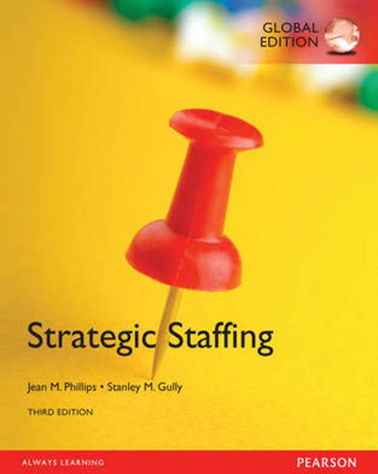 Strategic Staffing, Global Edition