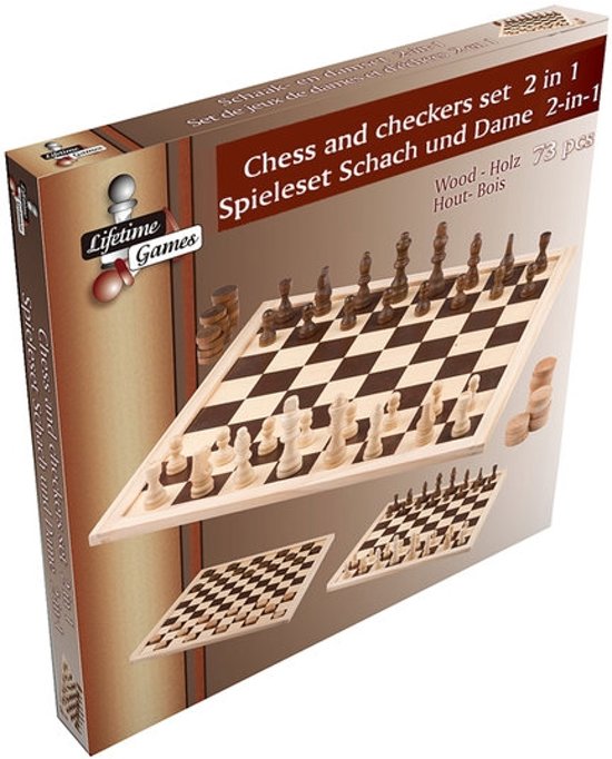Afbeelding van het spel Schaakspel / Damspel