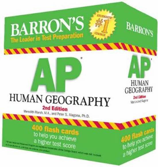Afbeelding van het spel Barron's AP Human Geography