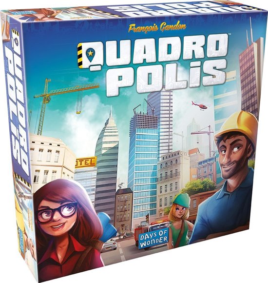 Afbeelding van het spel Quadropolis - Bordspel - Engelstalig
