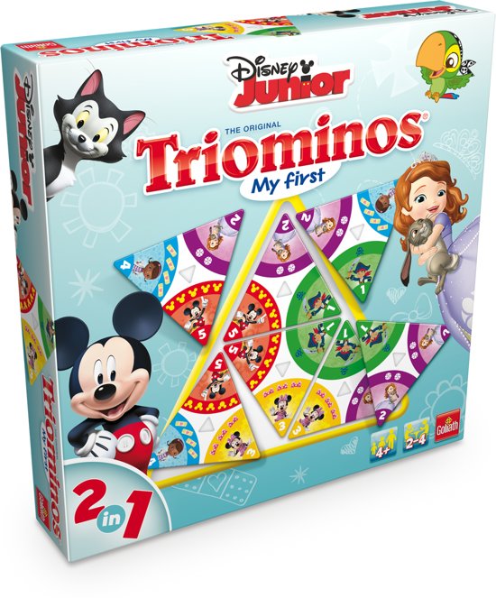 Afbeelding van het spel Triominos The Original Junior Disney (ML)