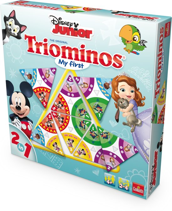 Thumbnail van een extra afbeelding van het spel Triominos The Original Junior Disney (ML)