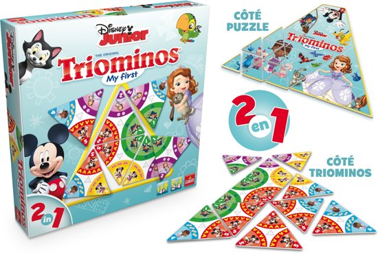 Thumbnail van een extra afbeelding van het spel Triominos The Original Junior Disney (ML)