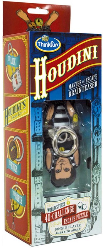 Thumbnail van een extra afbeelding van het spel Thinkfun - Houdini