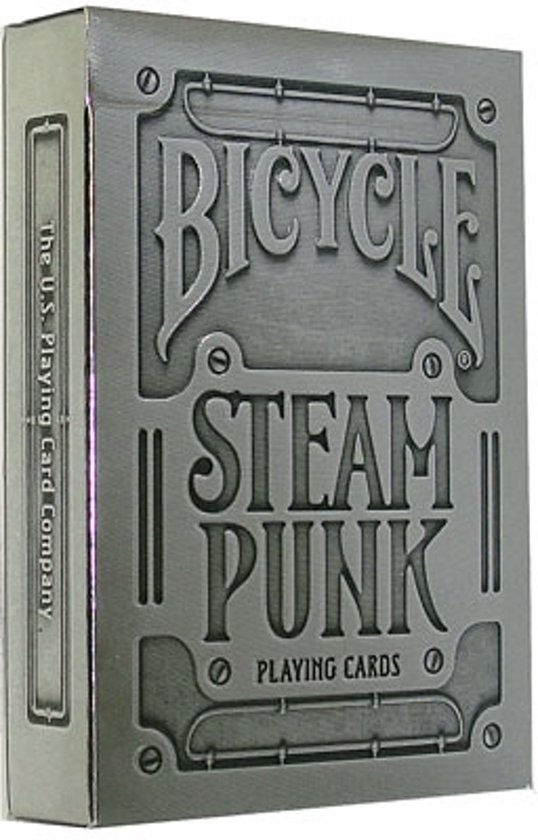 Afbeelding van het spel Bicycle Premium Silver Steampunk